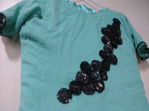 Cute Blue Party Dress