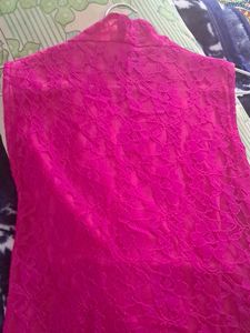 Beautiful Pink, Fancy, Net Top