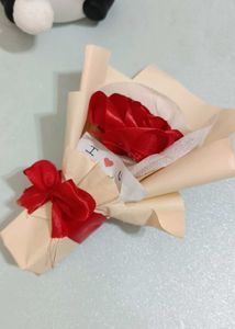 Handmade Ribbon Rose Bouquet