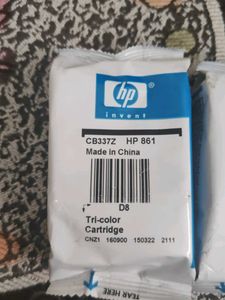 HP 861 Tri-color Cartridge SET OF 3