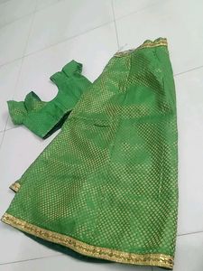 Green Lehenga Choli Set