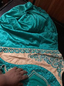 rama green Shiny Top(Sleeveless)