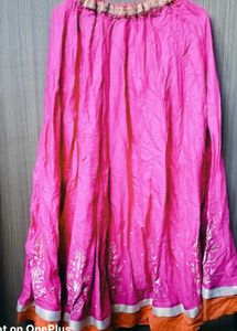 Pink Ethnic Skirt