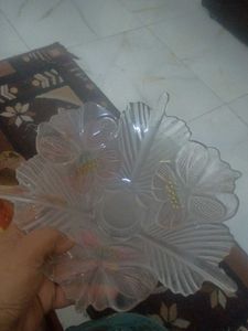 Cutwork Glass Bowl