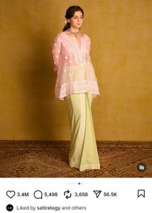 Alia Bhatt Inspired Heavy Sharara Pure Zari Work