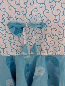 Baby Girl Frock🩵🤍