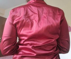 Wine Red Classic Shirt ❤️🌟🔥