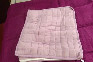 Vintage Angora Quilted Bag