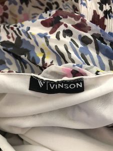 White Printed Dress(Women’s)