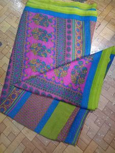 Flora Printed New Saree