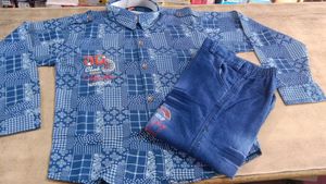 Boy's Shirt & Jeans Set❤️🧿
