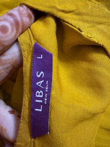 Elegant Yellow Kurta with Shrug
