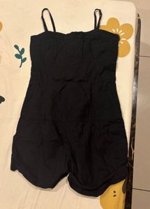 Black Romper Playsuit