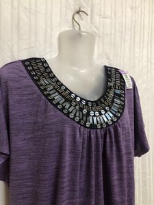 Izbyer Stylish Purple Top