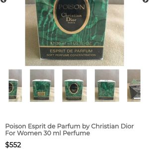 Vintage Style Christian Dior POISON perfume