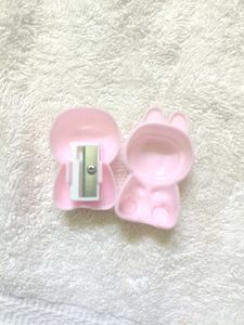 Cute Pink labubu sharpener