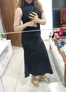 Black Long One Piece Dress