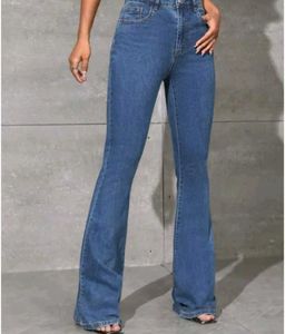 Flared Denim Jeans