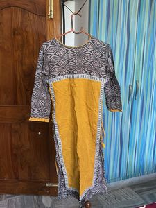 Geometric Print Kurti