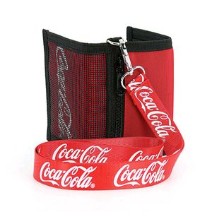 Coca-Cola Trifold Velcro Mesh Wallet