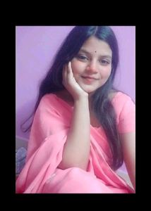 Elegant Pink Georgette Saree