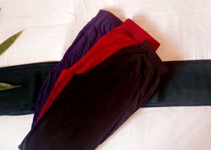 combo leggings|Navy blue|Maroon | Black