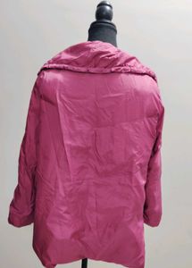 Maroon Puffer Jacket