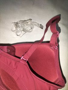 2-Piece Solid Color Bra Set