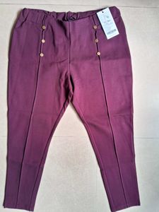 Sztori Women Plus Size Solid Treggings
