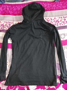 Black Long Sleeve Hoodie