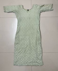 Sage Green Printed Kurta