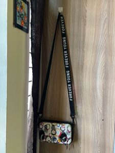 Forever Young Colorful Circle Crossbody Bag