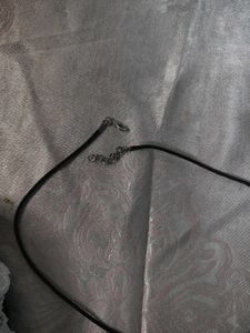 Black Corquette Top With Y2k Hearts Necklace 🖤🌼