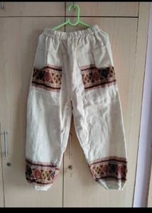 Boho Embroidered Harem Pants