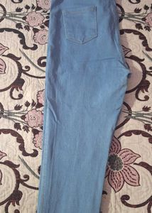 Dubai  Jeans Light Blue Color