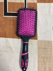 Delight Paddle Hair Brush 🩷🖤