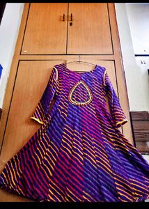 Anarkali Kurta With Lyra Leggings Freebie Dupatta