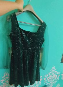 Galaxy Glitter Dress URBANIC