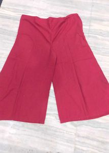 Plain Palazzo With Adjustable Dori..
