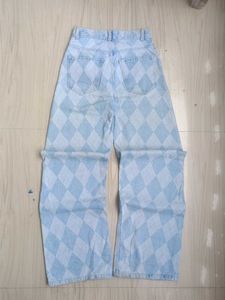 Bershka Unisex Patterned Heavy Wide Leg Jeans
