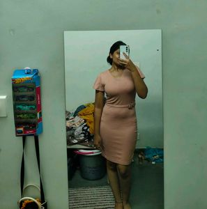 Bodycon Peach dress