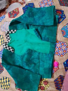 Checkered Pattern Saree