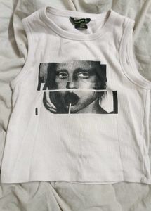 Graphic Print Tank Top