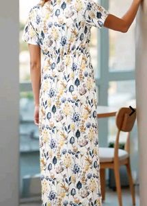 Floral Print Midi Dress