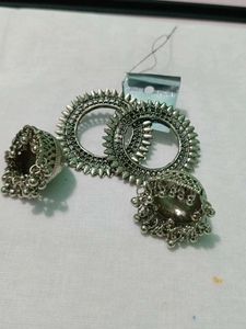 Oxidised Earing