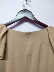 Korean Biege Dress | Size 32