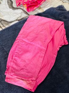 Pink Suit With Dupata And Pants