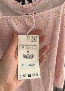 Zara New Floral Corset Satin Bodysuit Top From NYC