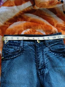 Vintage Wash Denim Jeans