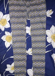 Pant With Floral Flowers